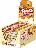 Pavesi Ringo Caramel twist Limited edition - Biscotti farciti al caramello e sale - Espositore da 42 Pezzi