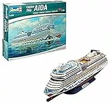 Revell- Aida Kit Modello Nave da Crociera, Multicolore, 05230