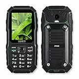 SAIET 13500811 TELEFONO CELLULARE ENERGY RINFORZATO IMPERMEABILE, nero