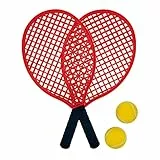 Schildkröt Funsports, Schildkröt Beach Tennis Set, 2 Racchette, 2 Softball, in Una Borsa a Rete Richiudibile, 970130, Multicolore, 40 Centimetri