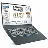 MSI Prestige, Intel Core i7-1280P 14 Core, 16 GB RAM, SSD 1 TB, 15,6' FHD IPS, GeForce GTX 1650 Max-Q, tastiera retroilluminata, 4 USB, 2 x Thunderbolt 4, Win 11 Pro, Garanzia Italia, Pronto all'Uso