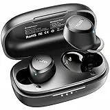 TOZO A1 Cuffie Bluetooth, Mini Auricolari Bluetooth 5.3 con Mic Stereo, In Ear Mini Cuffie con Bassi potenti, Connessione a Lunga Distanza, Ricarica Wireless, Cuffie Wireless per Lavoro e Viaggio