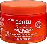 Cantu Shea Butter Natural Deep Masque - Maschera nutriente per capelli, 340 gr