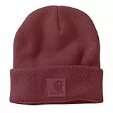 Carhartt Berretto in maglia acrilica da uomo, Zibellino, Taglia unica
