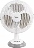 bimar VT415 Ventilatore da Tavolo 40 cm con Selettore 3 Velocità, Elica con 3 Pale, Orientabile Destra - Sinistra, Inclinazione Regolabile Alto - Basso, Motore da 45W