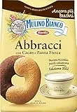 Mulino Bianco Biscotti Frollini Abbracci con Cacao e Panna Fresca, Senza Olio di Palma, Colazione Ricca di Gusto, 700 g