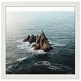 Legendarte - Poster, Stampa decorativa - Scogli - Quadro, Decorazione Parete cm. 60x60
