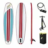 Bestway 65336-3 Tavola da Surf Gonfiabile, 243 x 57 x 7 cm, Max 90 kg