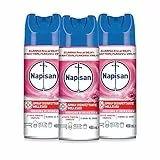 Napisan Spray Disinfettante Milleusi, Disinfettante Spray per Tessuti e Superfici, Fragranza Profumo di Primavera, 3 Spray da 400ml