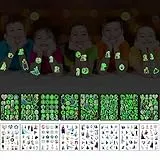 AOOWU Tatuaggi Temporanei Bambini, 8 Fogli Elsa Tatuaggi Adesivi Luminosi Tatuaggi Bambini, Tattoo Temporanei Adesivi per Bambini Regali, Tatuaggio Impermeabili Gaget Feste di Compleanno