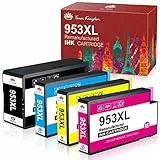 Toner Kingdom Rigenerato Sostituzione per HP 953 953XL Multipack Cartuccia di Inchiostro per HP OfficeJet Pro 7740 7720 7730 8710 8740 8210 8720 8218 8710 8715 8718 8725 8728 8730 (4 Confezioni)