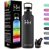 HoneyHolly Borraccia Termica 750 ML, Senza BPA, Borraccia Termica, Sottovuoto a Doppia Parete, Bottiglia Termica, 18/8 Acciaio Inox, Borracce Termiche, Borraccia per Palestra, Sport, Bici
