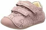 Geox B Tutim B, Primi Passi Bimba 0-24, Rosa/Argento (Dk Pink/Silver), 20 EU