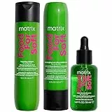 Matrix, KIT Food For Soft Shampoo Idratante + Balsamo Idratante + Olio Multi-Uso Termoprotettore, per Capelli Secchi, Chioma Effetto Seta, Con Olio di Avocado e Acido Ialuronico