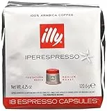 illy Caffè 7952, 108 Cialde Capsule Caffe' Illy Iperespresso TOSTATO CLASSICO Ex Tostatura Media