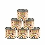 GranataPet DeliCatessen con tacchino e fagiano, cibo umido gatti, gustose scatolette gatto senza cereali e zuccheri aggiunti, alimento umido per gatti, 6 x 200 g