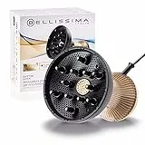 Bellissima Imetec Diffon Supreme, Diffusore ad Aria Calda per Capelli Ricci, Diffusore XL con 12 Dita, Tecnologia Ceramica&Argan Oil, 2 Velocità, 3 Temperature, Asciugatura Delicata