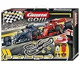 Carrera Toys GO!!! No Limits Set Pista da Corsa e Due Macchinine, Una Ferrari e Una Mercedes, Gioco Adatto per Bambini dai 6 Anni, Multicolore, 20062485