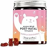 Complessovitaminico concentrato per l'allattamento - con acido folico, ferro, zinco, selenio - orsetti gommosi (60 pz) - BEARS WITH BENEFITS Mama Bear Postnatal