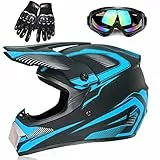 Gioventù Caschi Del Motociclo,Bicicletta Casco Di Guida Per Bambini,Ragazzo E Ragazza Motorino Sci ATV Del Casco,DOT / Certificazione ECE,Adatto Per Tutte Le Stagioni,1,M