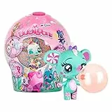 IMC Toys Bubiloons, Animali da collezione, Mini bambola a Sorpresa che fanno palloncin, Capsula di caramelle Bubble con palline