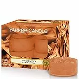 Yankee Candle Candela Luce del Tè, Bastoncino di Cannella