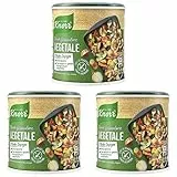 Knorr Brodo Granulare, Verdure, 150g (Confezione da 3)