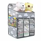 LEADSTAR Pannolino Organizzatore, Multifunzione Baby Nursery Organizer, Organizer Fasciatoio Organizer da Appendere Pannolini per Passeggino Parete, Cesto Regalo per Doccia Baby