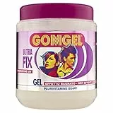 Gomgel Ultra Fix Gel Capelli a Fissaggio Forte, Effetto Bagnato, Plurivitamine B5-pp, Protezione Uv - 1000 ML