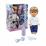 Cicciobello Baby Monitor, Bambola Interattiva con Corpo Morbido da 30 cm, Giochi Bambini 2 anni, Accessori Inclusi e Funzioni Guidate dal Monitor Biberon