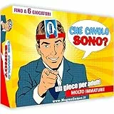 Magma Games: CHE CAVOLO SONO? - Giochi da Tavolo in Scatola per Adulti e Ragazzi, Indovinare le Carte in Testa, Gioco da Tavola di Società, Per Regali Divertenti da 18 anni, 2-6 Giocatori in Italiano