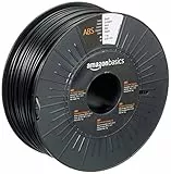 Amazon Basics - Filamento per stampanti 3D, in ABS, 2.85 mm, nero, 1 kg per bobina