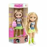Giochi Preziosi, Unique Eyes Bambola Fashion Doll Amy, Bambola Bambina dai 3 Anni, le Uniche Bambole che ti Seguono con lo Sguardo, Accessori Moda e Zainetto Colorato
