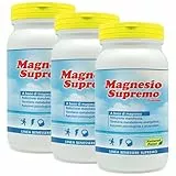 Natural Point Magnesio Supremo, 150 gr, gusto limone (3 Confezioni da 150 gr)