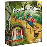 Spin Master Games EDITRICE Giochi, Fuga dalla Giungla, Gioco da Tavolo con Kinetic Sand, Gioco in Scatola con Effetti sensoriali al Tatto, per Bambini dai 4 Anni, Board Game da 2 a 4 Giocatori.