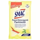 Smac Panni Detergenti Pavimenti - 6 confezioni da 12 pezzi [72 pezzi]
