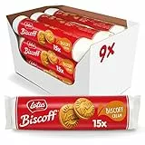 Lotus Biscoff Sandwich | Due Biscotti Croccanti Caramellati Farciti con Crema al Gusto di Biscoff | Vegani | Senza Coloranti e Senza Aromi Aggiunti | 9 x 150g | 1,35kg
