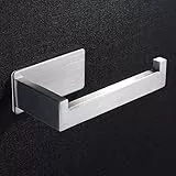 ZUNTO Porta Carta Igienica Acciaio Inox 304 - Portarotolo Carta Igienica Senza Foratura per Bagno e Toilette