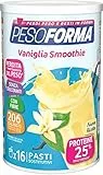 PESOFORMA VANIGLIA SMOOTHIE, Pasto Sostitutivo per il Controllo del Peso, Smoothie Gustoso che Aiuta a Rimettersi in Forma, Ricco in Proteine e Fibre, Solo 206 Calorie, 16 pasti, 436 gr