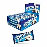 Oreo Banadas Blanco, Biscotti con copertura al Gusto di Cioccolato Bianco, Il tuo Oreo avvolto da una golosa copertura di Cioccolato, 24x41g (24 monoporzioni da 41g)