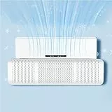 Mr. You Deflettore condizionatore & Aria condizionata Vento deflettore (Diversione stomatale,White)