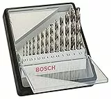 Bosch Professional 13 pz. Set Punte per Metallo HSS-G (Ø 1,5-6,5 mm, Robust Line, Accessori per trapani)