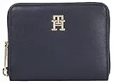 Tommy Hilfiger Poppy Plus Med ZA, Portafogli Donna, Space Blue, One Size