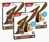 3X Kellogg's Special K Cereali con Cioccolato Fondente, Frumento Integrale, Orzo e Riso 290g [3 Confezioni]