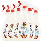 CHANTECLAIR Chante Clair Sgrassatore Universale Super Potente al Profumo di Marsiglia Promo Pack Offerta (6 x 600 ml Completo)