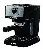 Ariete 1366 Picasso Cialdissima, Macchina da caffè espresso, 850 W, 15 bar, Dispositivo Maxi Cappuccino, Capacità Serbatoio 0,9 L, Nero