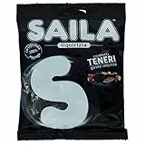 Saila - Confetti Alla Liquirizia Italiana, Confettini Teneri, Senza Glutine, Incartati Singolarmente - 100 G