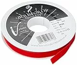 Berisfords Nastro di Velluto, Rosso, 10.2 x 1.5 x 10.2 cm, 5 unità