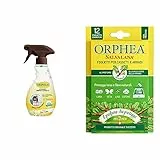 Orphea, Linea Detergenza, Pulitore Per Armadi E Cassetti & Salvalana Foglietti Per Cassetti E Armadi, Protegge Lana E Vestiti Tutta La Stagione, Profumo Di Cedro