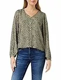 ONLY Onlsonja Life L/S Button Top Noos Ptm Maglietta a Maniche Lunghe, Verde, M Donna